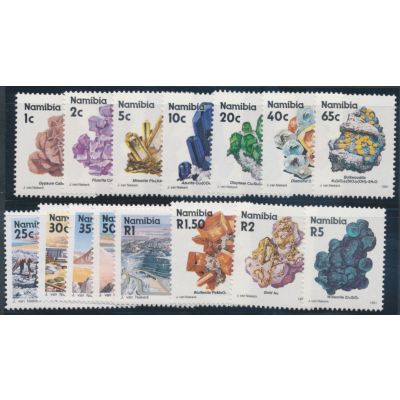 Südwestafrika, Mi 649-663 I+II