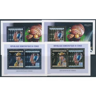 Kongo, Mi Block 194-197 A