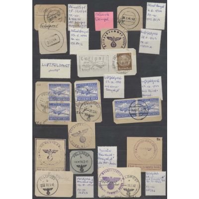 20 Feldpost-Stempel