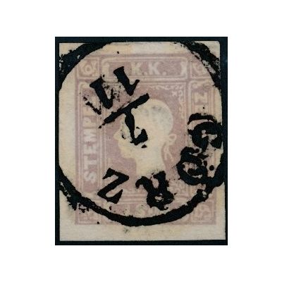 Zeitungsmarke, lila