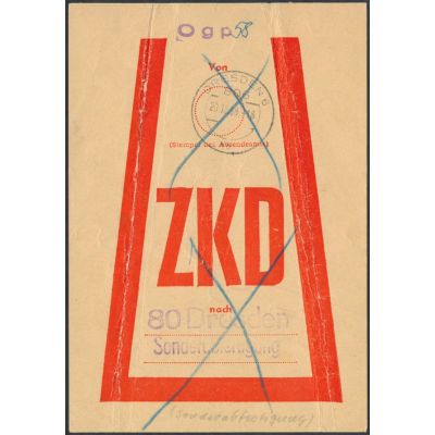 ZKD-Beutelfahne