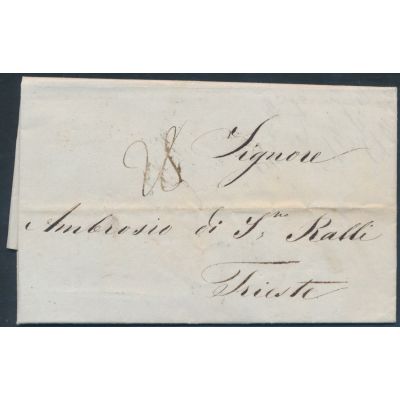 Desinfektionsbrief Constantinopel