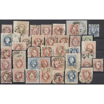 40 Abstempelungen Tirol 1867