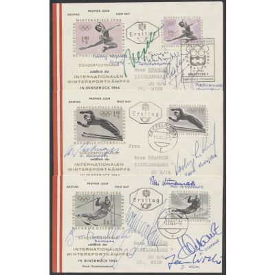 Autographen Innsbruck 1964