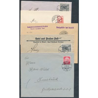 5 Briefe Nauders