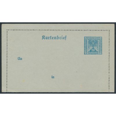 Kartenbriefe 1922