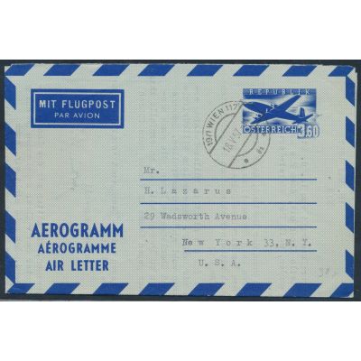 Aerogramm 1954
