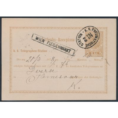 Telegram-Aufgabeschein 1873