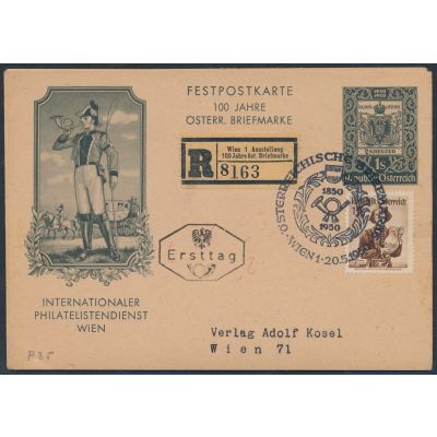 Ersttag 100 Jahre Briefmarke