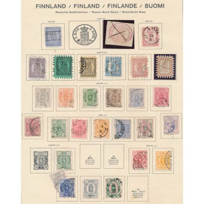 Finnland/Finlandia 1856-90