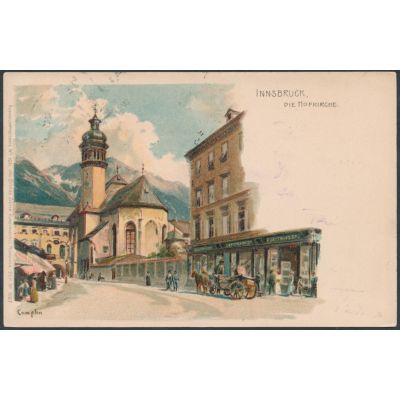 Innsbruck, Künstlerkarte Compton