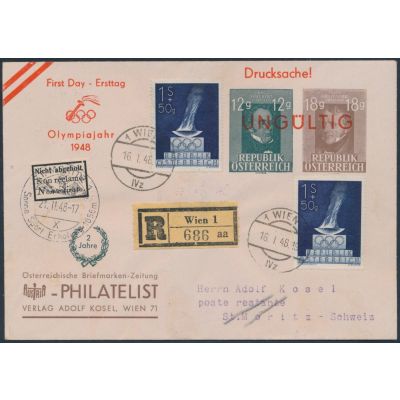 Privat-Umschlag 1947