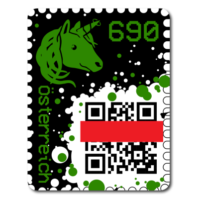 1. Crypto Stamp grün/green