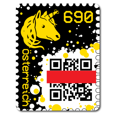 1. Crypto Stamp gelb/yellow
