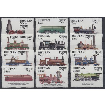 Bhutan, Mi 1218-1229