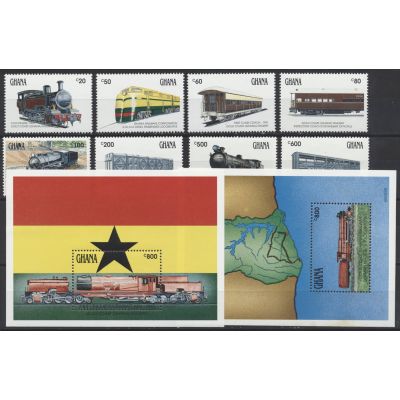 Ghana, Mi 1652-59, Bl. 191-2