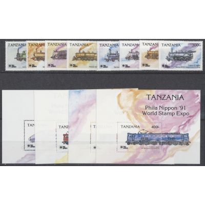 Tansania, Mi 872-9, Bl. 149-152