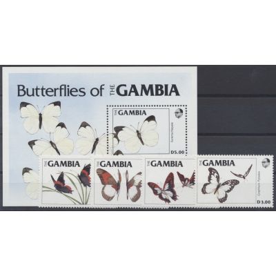 Gambia, Mi 539-42, Bl. 11