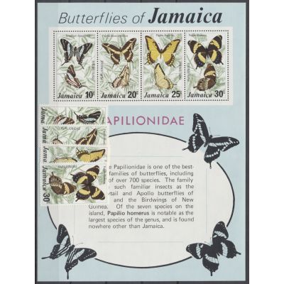 Jamaica, Mi 398-401, Bl. 8