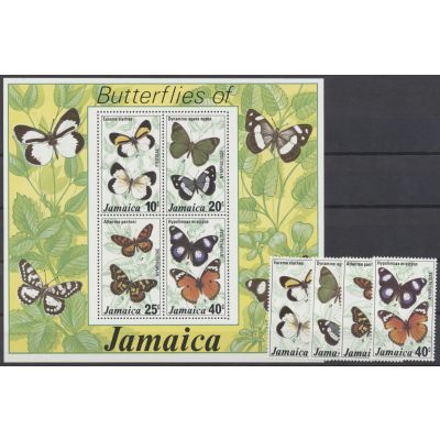 Jamaica, Mi 423-6, Bl. 11