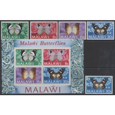 Malawi, Mi 195-8 I+II, Bl. 30