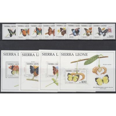 Sierra Leone, Mi 1651-8, Bl. 169-72