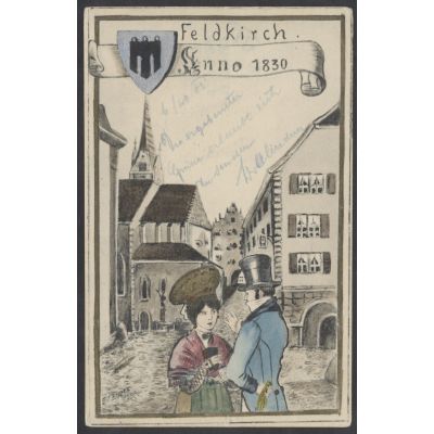 Feldkirch, Künstlerkarte