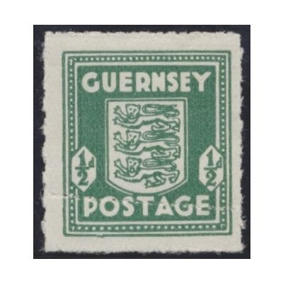 Guernsey, Mi 1 d Verzähnung