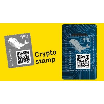 Crypto Stamp 3.0 schwarz/black