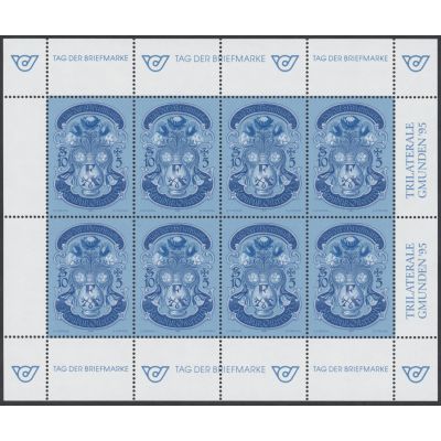 Blaudruck Tag der Briefmarke