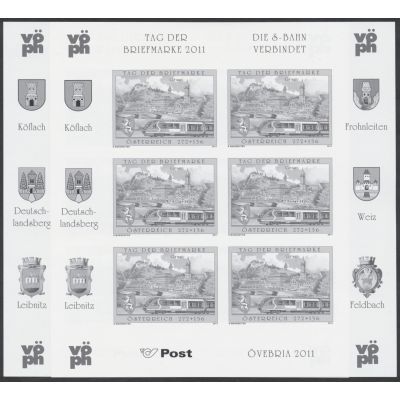 Schwarzdruck Tag der Briefmarke