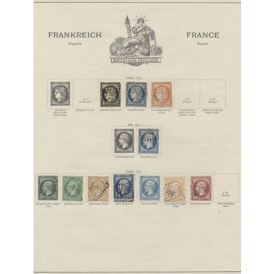 Frankreich/Francia 1849-1907