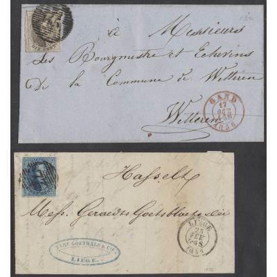 2 Briefe 1856/58