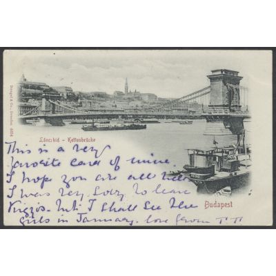 Budapest, Kettenbrücke